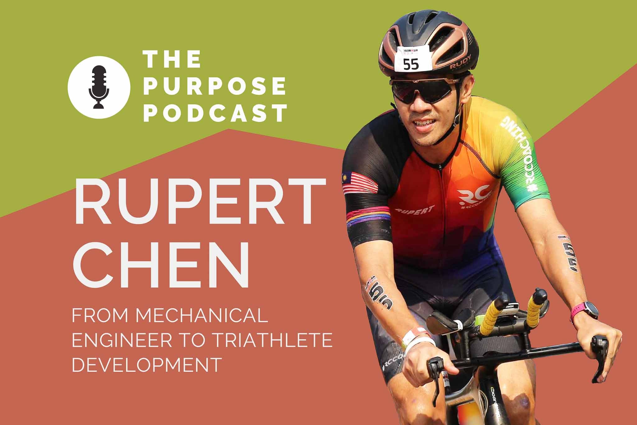 The PURPOSE Podcast: Rupert Chen, from mechanical engineer to triathlete development - Purpose Performance Wear