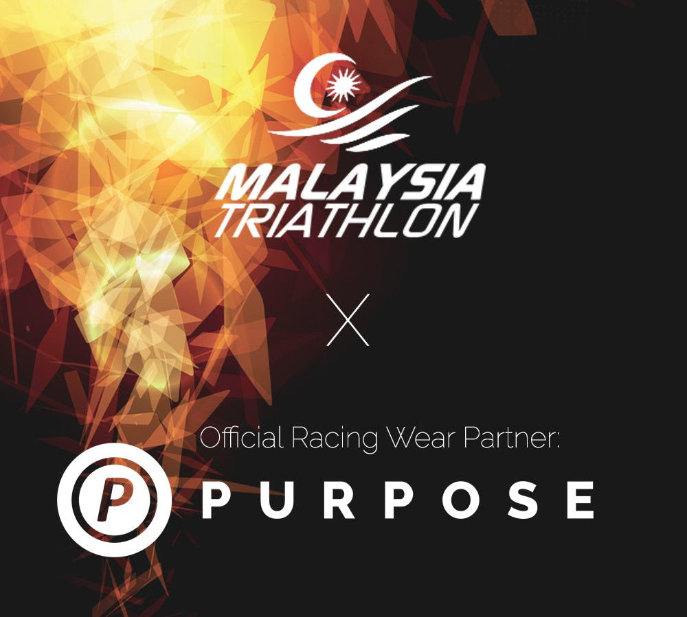 PURPOSE Performance Wear Enters An Official Partnership with Malaysia Triathlon - Purpose Performance Wear