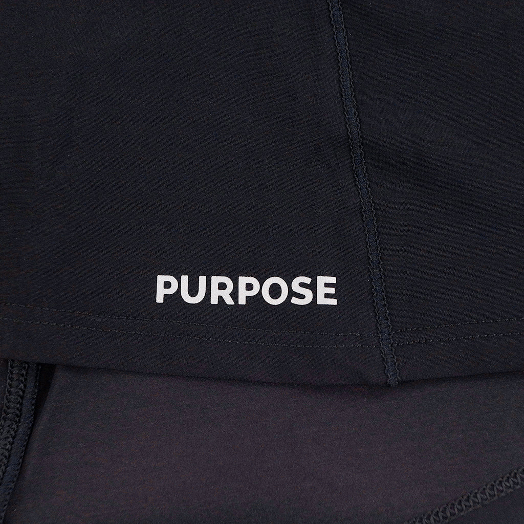 Purpose ELITE Training Hijab (Carbon Black) - Purpose Performance Wear