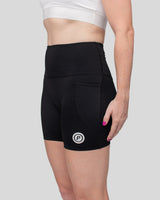 Purpose WOMEN Hybrid Mid-Length Tights 6-inch (Carbon)