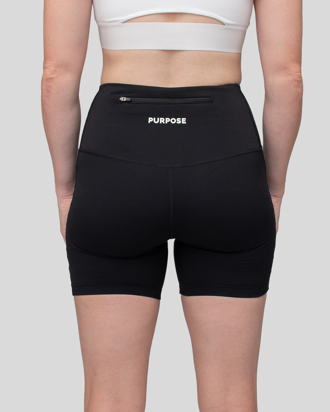 Purpose WOMEN Hybrid Mid-Length Tights 6-inch (Carbon)