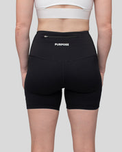 Purpose WOMEN Hybrid Mid-Length Tights 6-inch (Carbon)