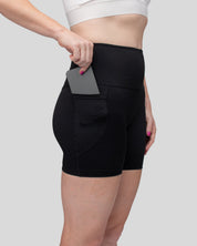 Purpose WOMEN Hybrid Mid-Length Tights 6-inch (Carbon)