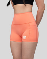 Purpose WOMEN Hybrid Short Tights 4-Inch (Peach)