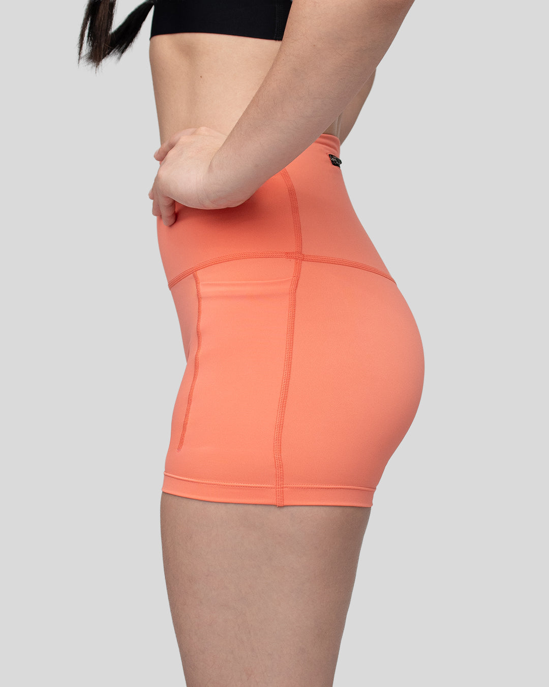 Purpose WOMEN Hybrid Short Tights 4-Inch (Peach)