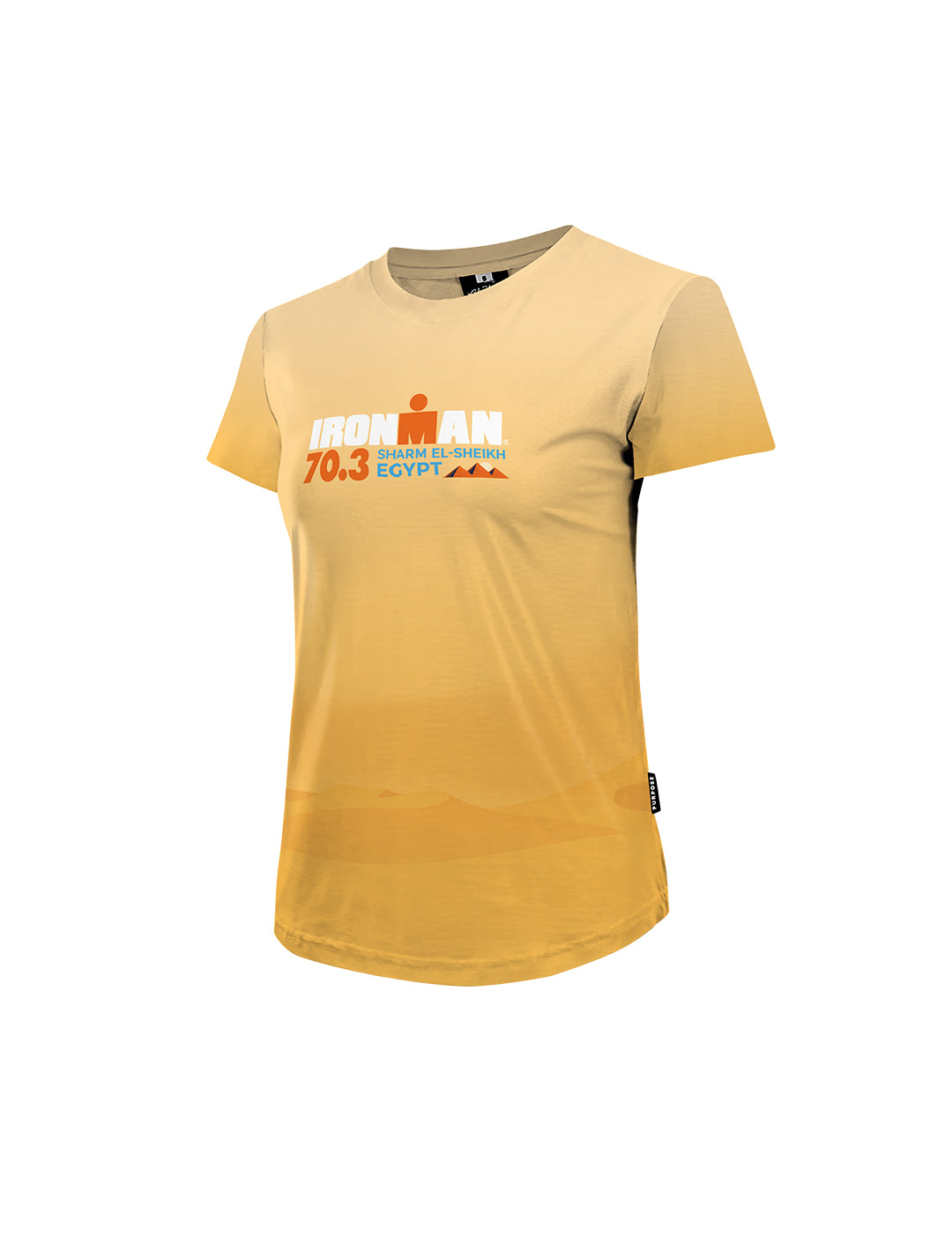 IRONMAN 70.3 Egypt Race T-Shirt with Athlete Names on the back (Women)
