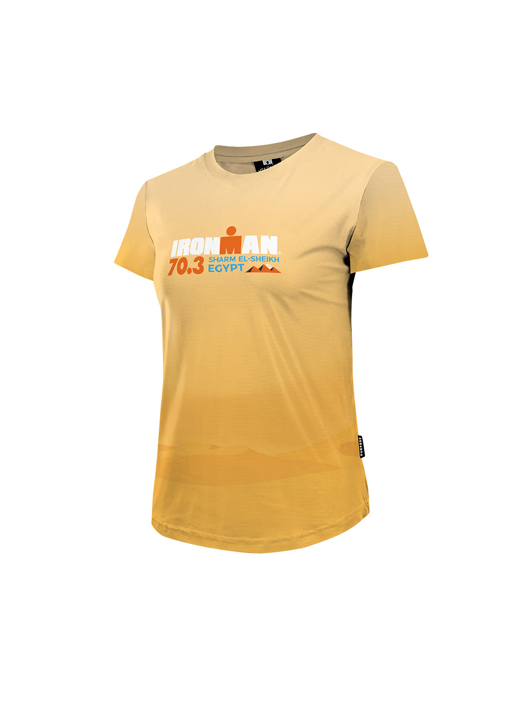 IRONMAN 70.3 Egypt Race T-Shirt with Athlete Names on the back (Women)
