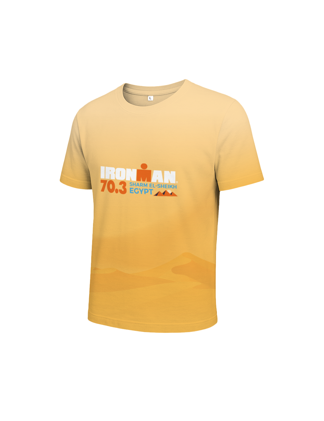 IRONMAN 70.3 Egypt Race T-Shirt with Athlete Names on the back