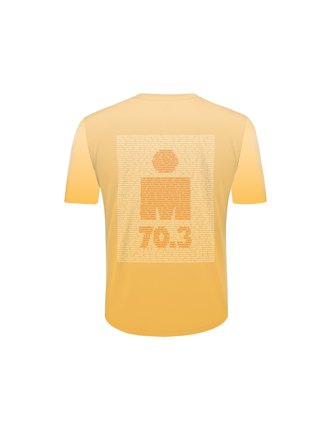 IRONMAN 70.3 Egypt Race T-Shirt with Athlete Names on the back