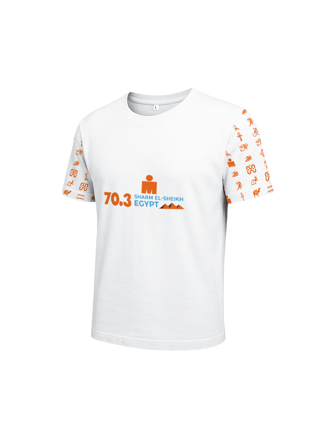 IRONMAN 70.3 Egypt Race T-Shirt with Athlete Names on the back