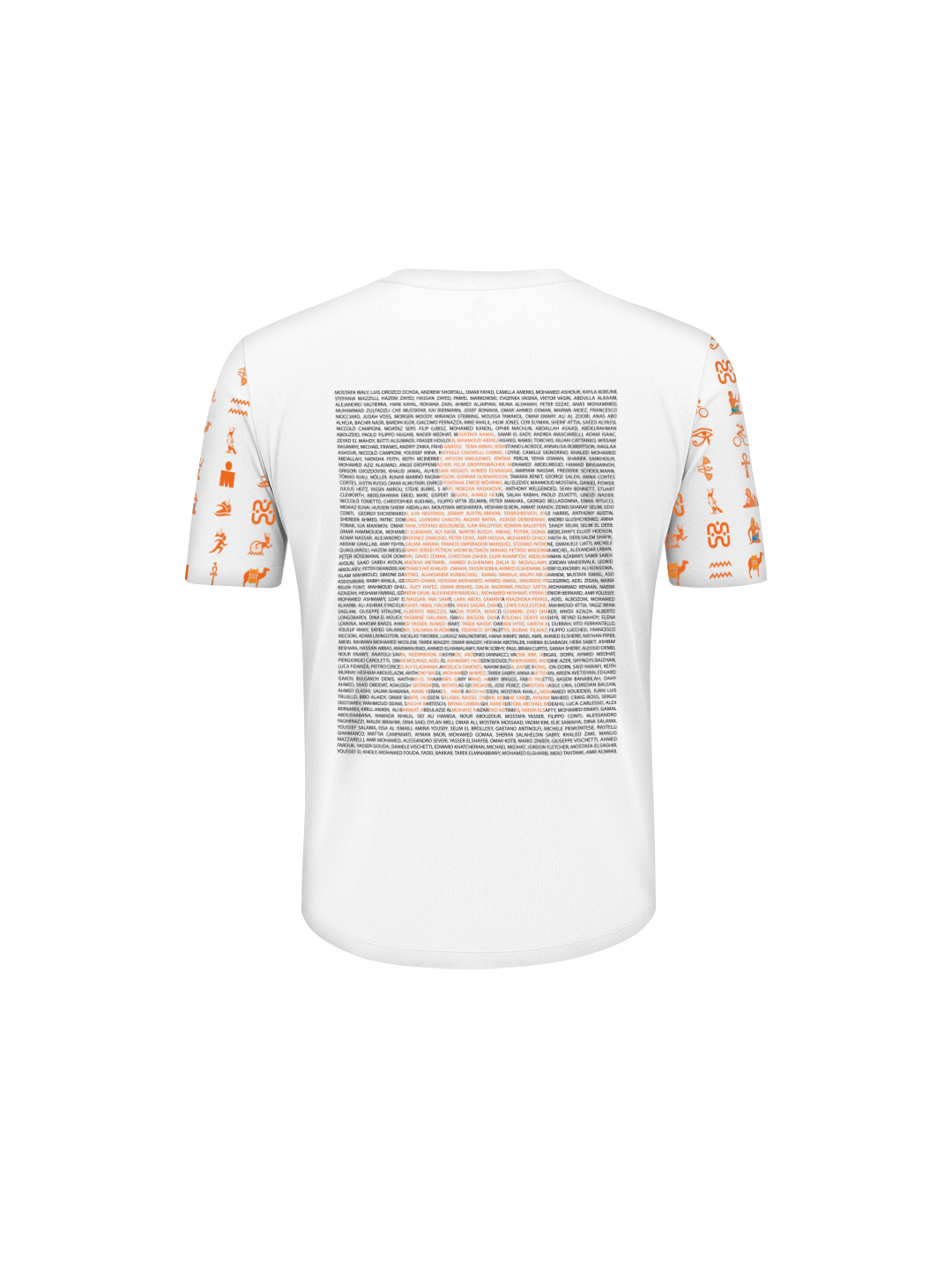 IRONMAN 70.3 Egypt Race T-Shirt with Athlete Names on the back
