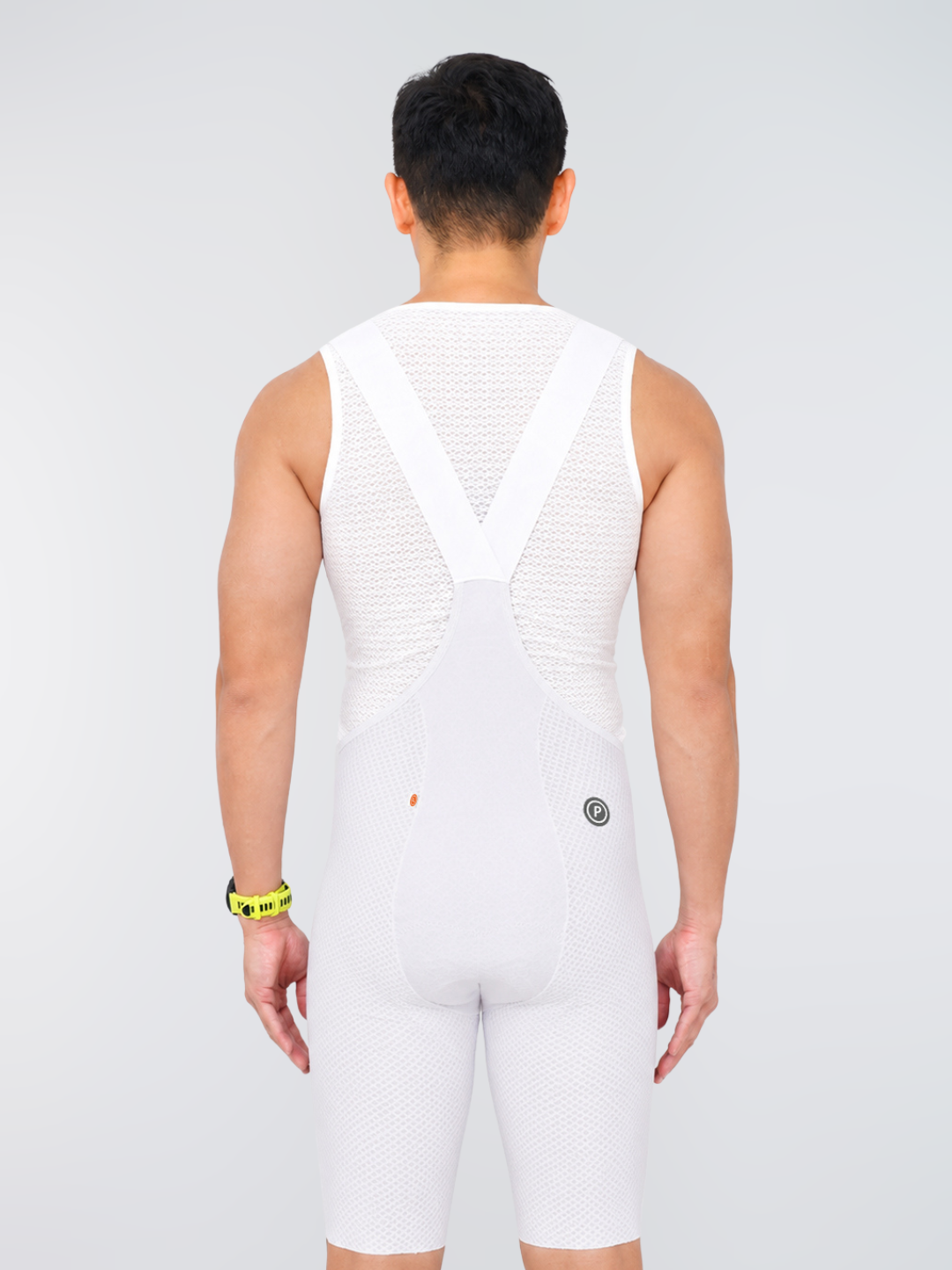 Performance Cycling Bib Shorts Unisex (Ash Grey)