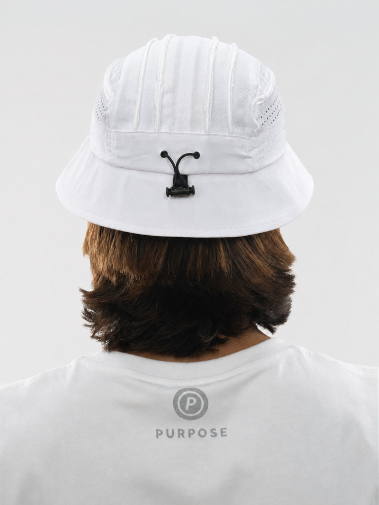 Purpose Glacier Bucket Hat with Ultra Cool Tech (Arctic Frost)
