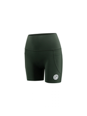 Purpose WOMEN Hybrid Mid-Length Tights 6-inch (Moss Green)