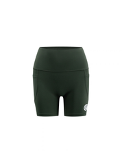 Purpose WOMEN Hybrid Mid-Length Tights 6-inch (Moss Green)