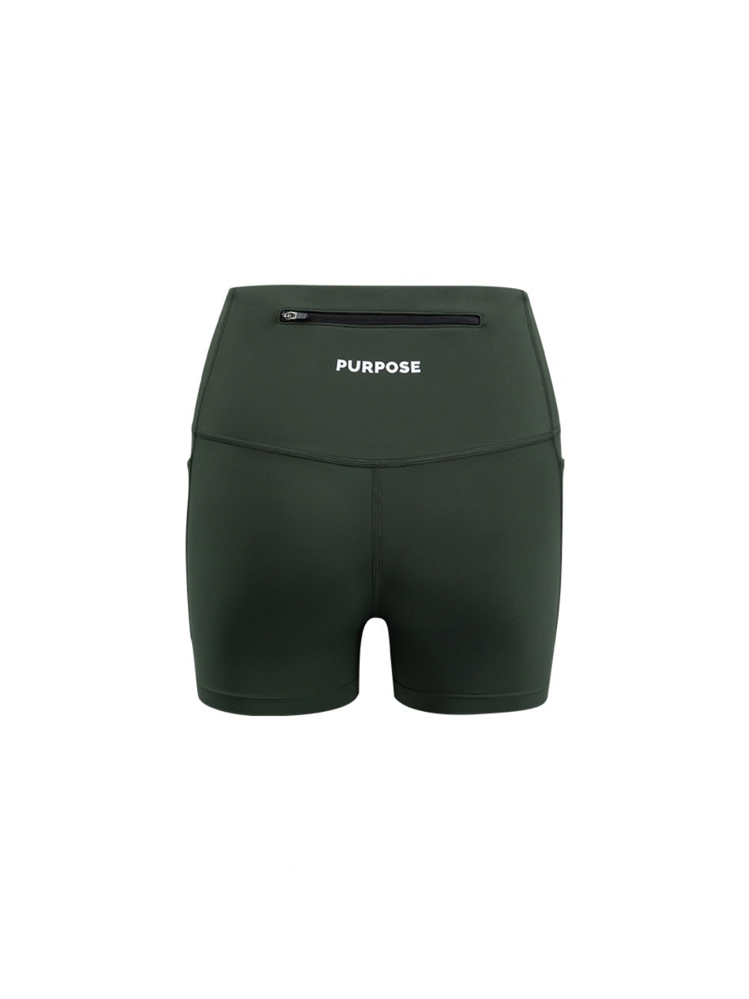 Purpose WOMEN Hybrid Short Tights 4-Inch (Moss Green)