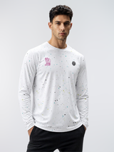 Purpose x Joe Skipper JYD Hypermesh ELITE Long Sleeve T-shirt (White Coral)