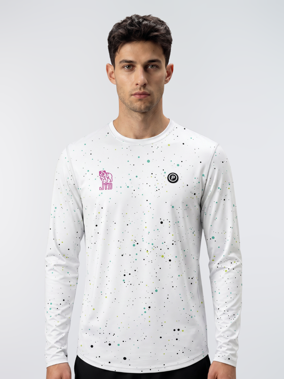 Purpose x Joe Skipper JYD Hypermesh ELITE Long Sleeve T-shirt (White Coral)