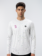 Purpose x Joe Skipper JYD Hypermesh ELITE Long Sleeve T-shirt (White Coral)