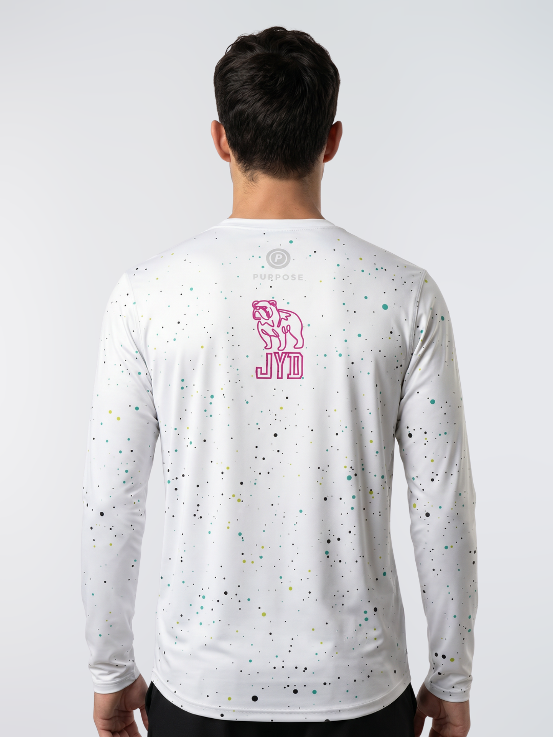 Purpose x Joe Skipper JYD Hypermesh ELITE Long Sleeve T-shirt (White Coral)