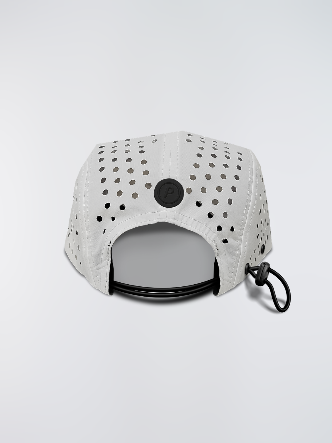 re:PURPOSE 5-Panel Cycling & Running Cap 100% Recycled (Arctic White)