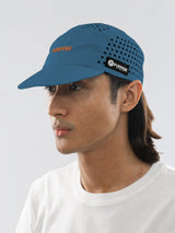 re:PURPOSE 5-Panel Cycling & Running Cap 100% Recycled (Ocean Blue)