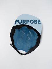 re:PURPOSE 5-Panel Cycling & Running Cap 100% Recycled (Ocean Blue)