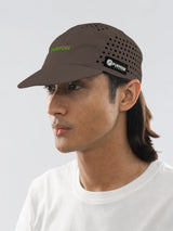 re:PURPOSE 5-Panel Cycling & Running Cap 100% Recycled (Terracotta)