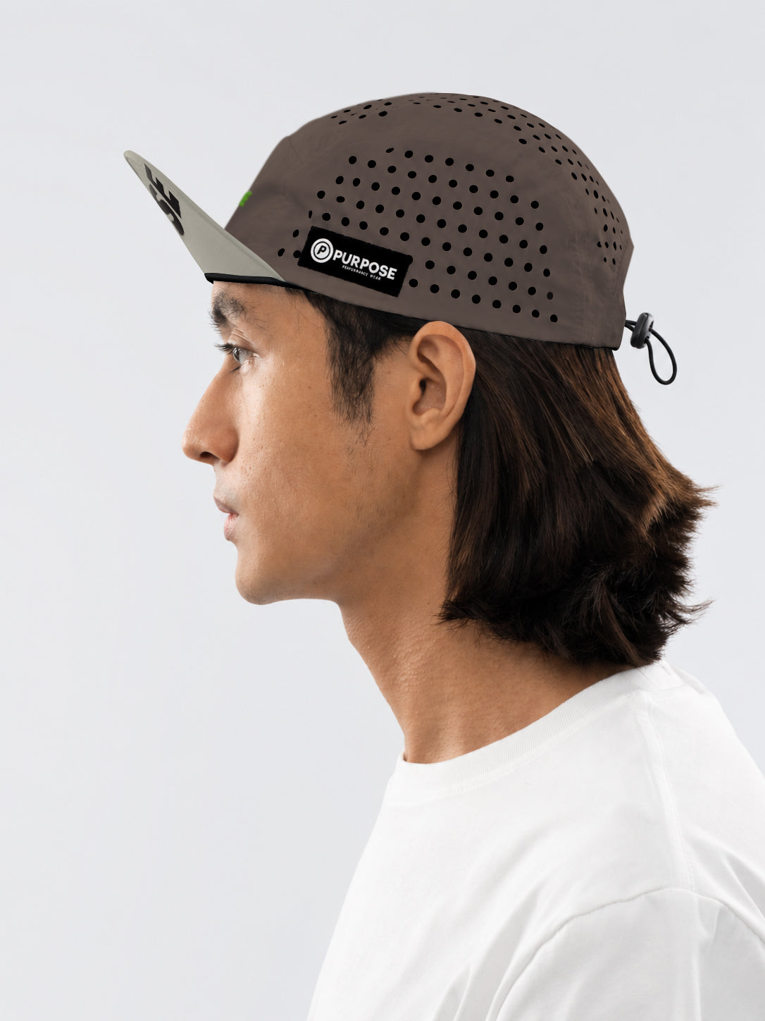 re:PURPOSE 5-Panel Cycling & Running Cap 100% Recycled (Terracotta)