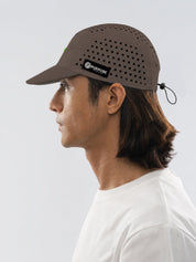 re:PURPOSE 5-Panel Cycling & Running Cap 100% Recycled (Terracotta)