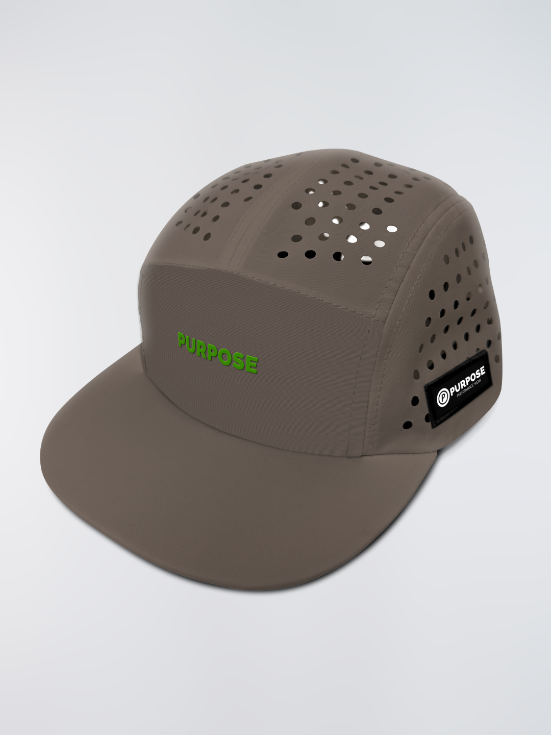 re:PURPOSE 5-Panel Cycling & Running Cap 100% Recycled (Terracotta)