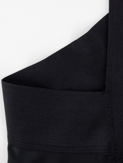 Women High Waisted Long Cycling Bib Tights (Small Wordmark)