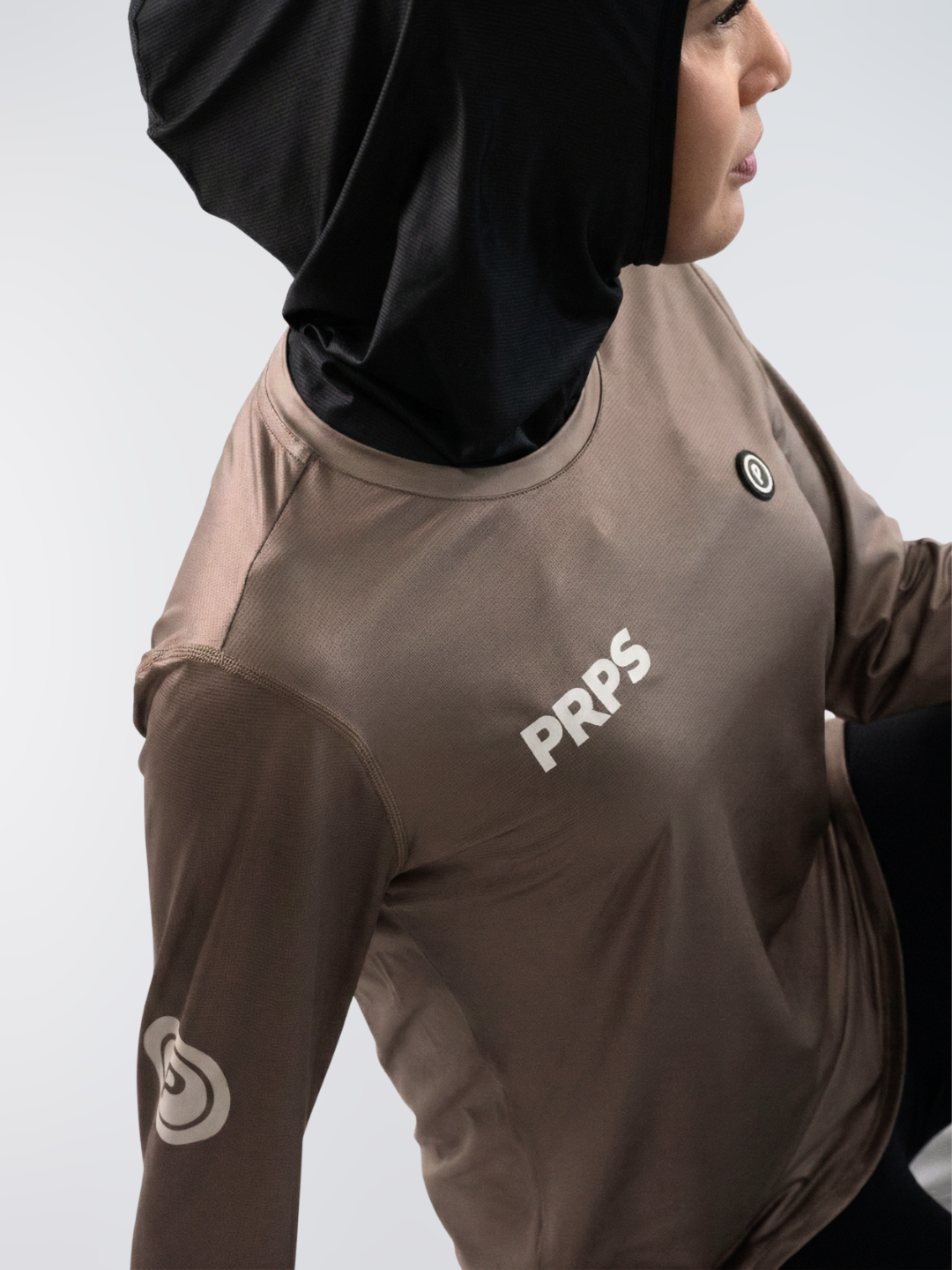 Women Hypermesh ELITE Long Sleeve Running T-Shirts LT (Terracotta)