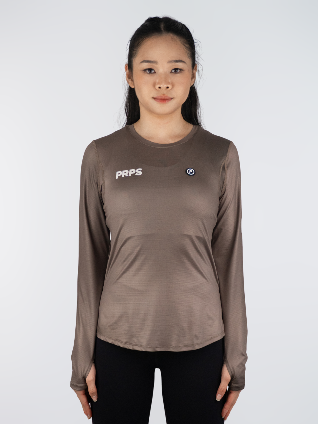 Women Hypermesh ELITE Long Sleeve Running T-Shirts (Terracotta)