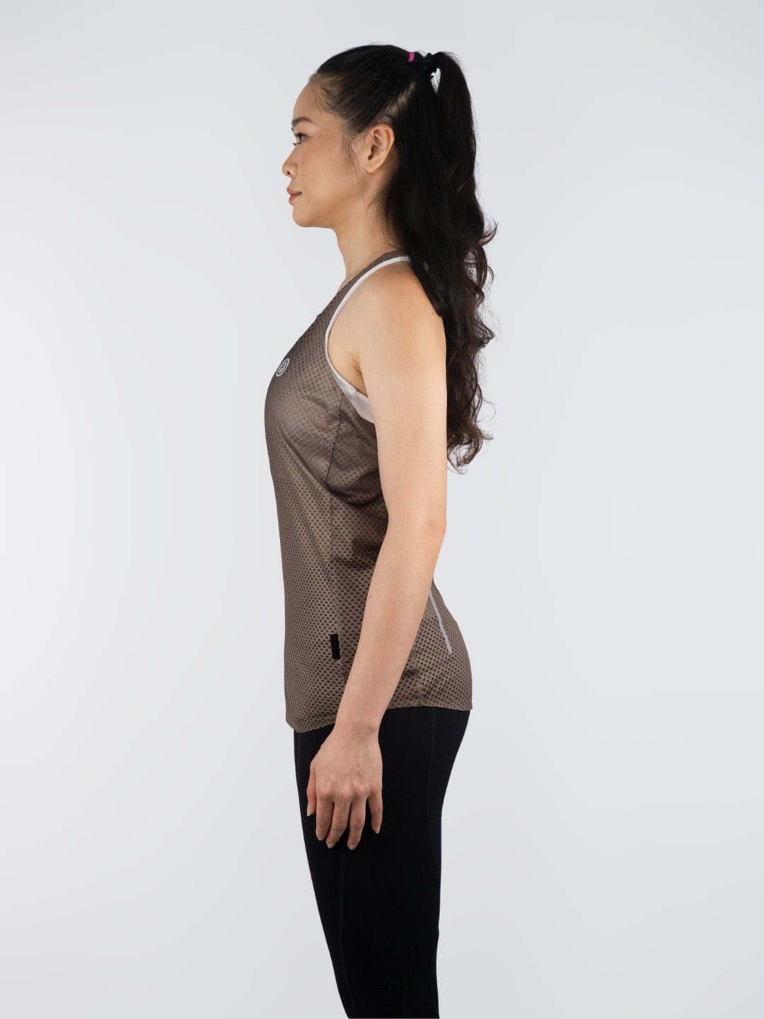Women Hypermesh PRO Plus Running Singlet (Terracotta)