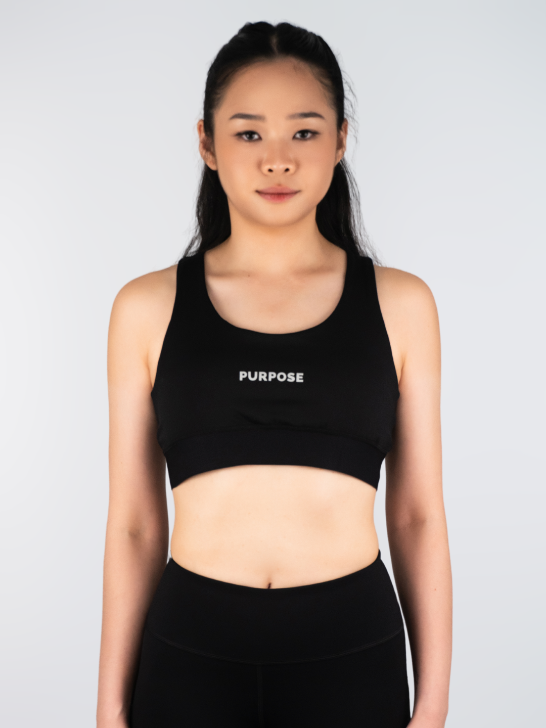 Women Performance Sports Bra (Black)