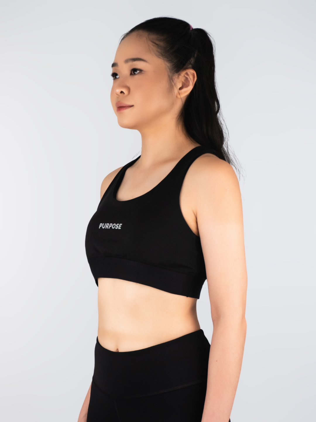 Women Performance Sports Bra (Black)